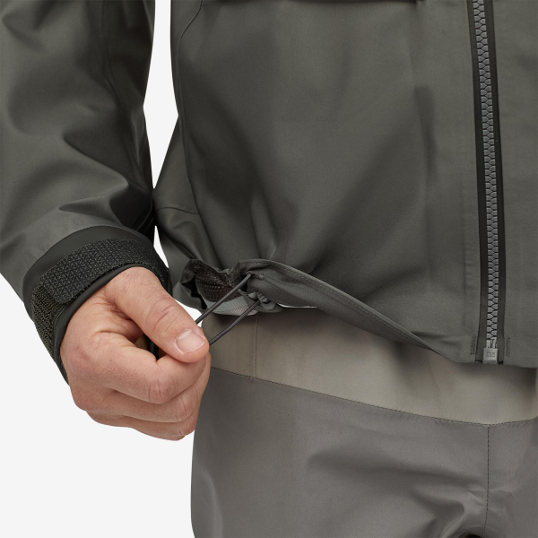 Patagonia River Salt Jacket Forge Grey Model Hem Patagonia River Salt Jacket Forge Grey Model Hem